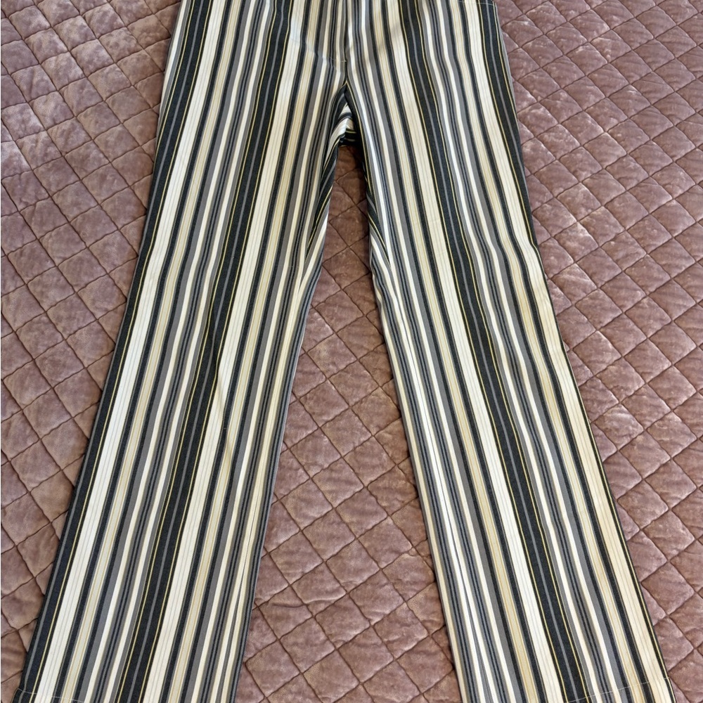 Funky Fun Striped Wide-Leg Pants